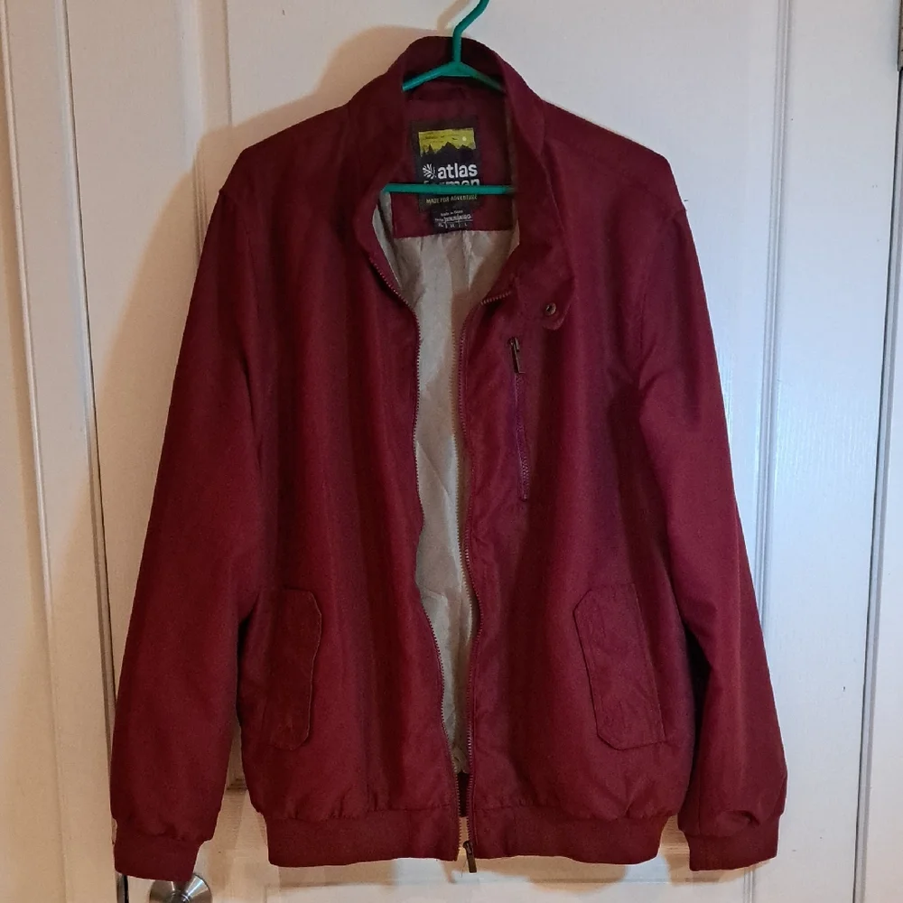 Atlas Vintage Men’s Jacket 🍂 Faded Rust • Old Money • Dadcore Cool - Picture 1 of 8
